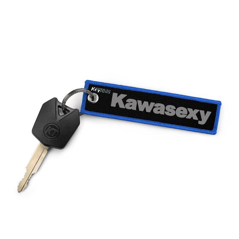 KEYTAILS Keychains, Premium Quality Key Tag fits Kawasaki Motorcycle, Car, Scooter, ATV, UTV [Kawasexy] - Image 2